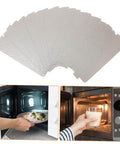 12 Pack Mica Sheets For Microwave Oven Heat Insulation And Flame Retardant Waveguide Cover Oil Resistant Mica Plate For Cooking And Baking Cut To Fit Replacement Oven Parts