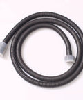 Coiled hose of the Square Solid Brass Oil Rubbed Black Handheld Shower Head With Wall Connector And Hose Set High Pressure Single Function