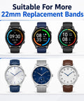 Watches with various bands compatible with 20Pcs Quick Release Watch Spring Bars 22mm Stainless Steel Pins Kit