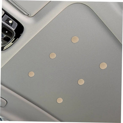 10 Piece Car Roof Headliner Repair Kit With Snap Rivets And Retainers For Quick Fixes installed on car interior roof