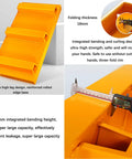 Detailed view of Yellow Beefy Industrial Spill Containment Pallet with folding thickness and reinforced edges for safe drip control.