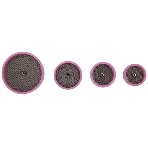 Ultimate Garosa Ceramic Welding Cup Set With Alumina High Temp Resilience For WP17 18 And 26 Torch Gear, four sizes of ceramic cups.