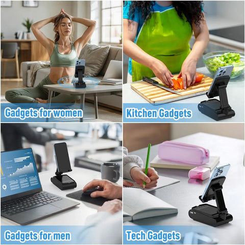 Father's Day Gift For Men 3 In 1 Wireless Bluetooth Speaker And Phone Stand With Hands Free Calls A Dope Tech Gadget For Him From Daughter Or Wife Perfect Birthday Gift For Husband Or Boyfriend used in various home settings
