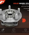 2-Pack Front Wheel Bearing And Hub Assembly 5-Lug Fit For Mitsubishi Lancer 2008-2015 AWD Only drop-in replacement