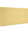 Close-up of a Lightweight PVC Hydrofoil Track Box Base for Surf and Windsurf with a beige surface and rectangular shape.