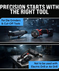 3-Inch Cut-Off Wheels 1/16-Inch Thick 3/8-Inch Arbor Double Reinforced For Die Grinders and Cut-Off Tools on a table