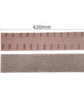 Custom Fit Mesh Sandpaper Sheets 80 To 320 Grit, Dust Free Dry Sanding Paper For Woodworking and Paint Stripping, Perfect For Hand Sander Work, 420mm x 70mm size.