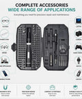 Premium 152 in 1 Precision Magnetic Screwdriver Set With Crv Steel Bits For Laptop, Phone, Console, PC And Watch Repair Kit Including Torx Tools. Open case