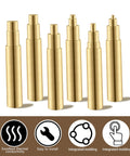 Six Piece Heat Set Insert Tool Kit With Soldering Iron Tips For Thread Inserts M2 To M6 All In One Heat Tool For 3D Printers