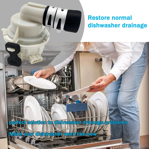 Dishwasher Drain Pump Assembly Replacement Fits LG Dishwashers And Kenmore Models Includes Case Assembly And 10 Year Warranty