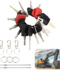 24 Piece Heavy Duty Equipment Keys Set For Industrial And Commercial Machines Universal Replacement Keys In Durable Steel
