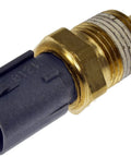 Oil And Coolant Temperature Sensor Drop In Direct Replacement For Select Models, Reliable Durable Engine Sensor With Easy Install For Accurate Temperature Readout In Cars And Trucks, brass and black