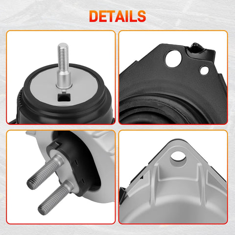 Details of Engine And Transmission Mount Set Of 3 For 2011-2019 Jeep Grand Cherokee And Dodge Durango 3.6L 5.7L RWD Drop-In Fit