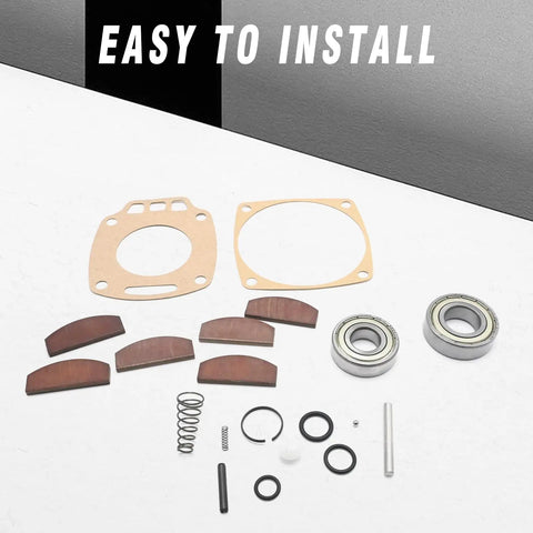 Heavy Duty Impact Wrench Tune Up Kit Compatible With Ingersoll Rand 285B Series Replaces 285B TK One Parts with gaskets and bearings.
