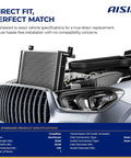 Premium Aftermarket Radiator For Complete Engine Cooling System Heavy Duty Replacement Part Built Tough. Aluminum crossflow design.