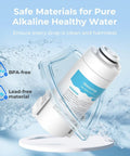 Alkaline Water Filter Replacement For Your Go To Rechargeable Electric Pitcher, Compatible With ED01AW ED01AB ED01 ED02 ED04, safe materials