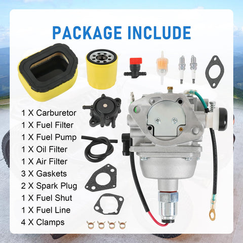 Carburetor Replacement For Kohler Courage SV710 SV715 SV720 SV725 SV730 SV735 SV740 SV810 SV820 SV830 SV840 22HP-27HP Engine kit components