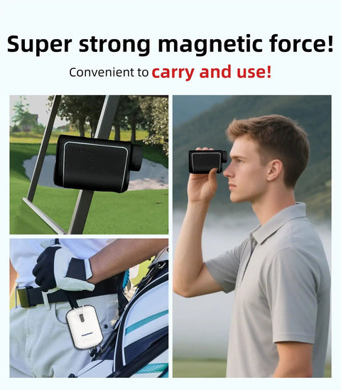 Ace Your Round With This Straight Fire Golf Rangefinder Featuring Slope Readouts 1000 Yard Distance Magnetic Pouch 6X Magnification And Flag Lock Vibration So You Can Crush Every Shot On The Links