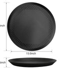 16 Inch Perforated Pizza Pan With Holes For Oven, Heavy Duty Aluminum Round Crisper Baking Tray