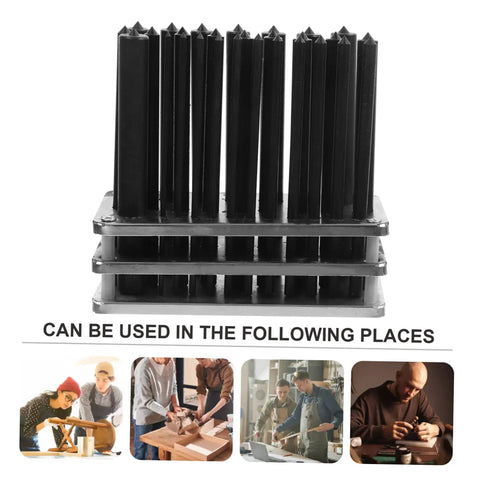 Heavy Duty Cylindrical Punch Set For Mechanical Repairs And Metalworking, Ergonomic Hand Tool Accessories, base-mounted steel punches