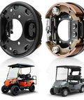 Rear Golf Cart Brake Assembly Kit for TXT PDS Medalist and Yamaha G14 G16 G19 G20 G21 G22 Carts, OEM 70998-G01 detail