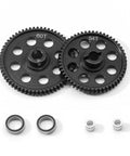 0.5M 54T / 60T Hardened Steel Spur Gear For Traxxas LaTrax 1/18 RC Car with CNC machined durable quiet performance.