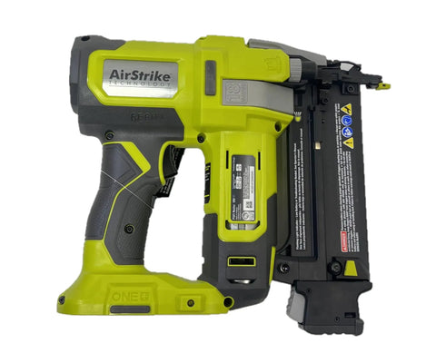 Factory Reconditioned 18-Volt Cordless Brad Nailer Power Tool 18-Gauge Finish Nail Gun Lightweight Design Built Like a Tank for Precision Trim Carpentry and Woodworking Projects Needs Battery Charger Sold Separately Total Badass Pro Rig with Killer