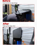 Magnetic RV Door Catch and Holder Kit Keeps Doors Open for Campers, Motorhomes, Travel Trailers and Boat Hatches