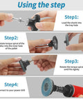 Step-by-step guide using 20 PC 2 Inch Zirconia Mini Flap Discs Quick Change Sanding Set With Grit 40 60 80 120 Includes Quarter Inch Pad Holder.