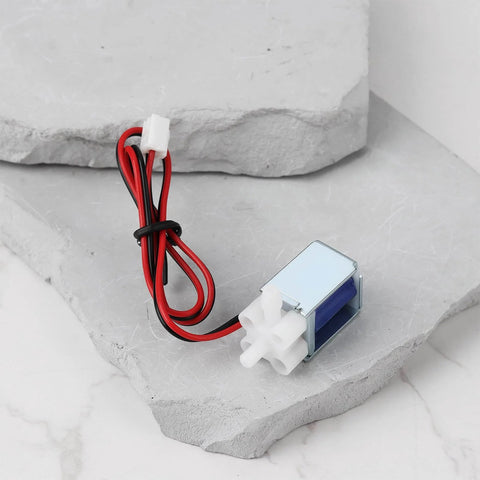Two Pack Micro Mini Dc 5V To 6V Solenoid Valve Normally Closed 2 Way Air And Water Valve for precise fluid control in small spaces