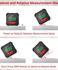 Heavy Duty Digital Angle Gauge With Freakin Precise Readings And Hella Strong Magnetic Backing optimized for absolute measurement at 0° and 30°.
