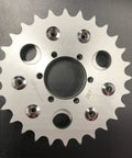 Disc Brake Rotor Adapter And 28T Sprocket For Gas Powered Bicycle Fits 48cc 66cc 80cc Motorized Bicycles With A6061 Aluminum