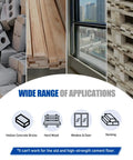 14 Gauge Concrete Nailer Kit With 400 Concrete T Nails 3/4 to 1-1/2 Inch For Baseboards Pallets And More applications