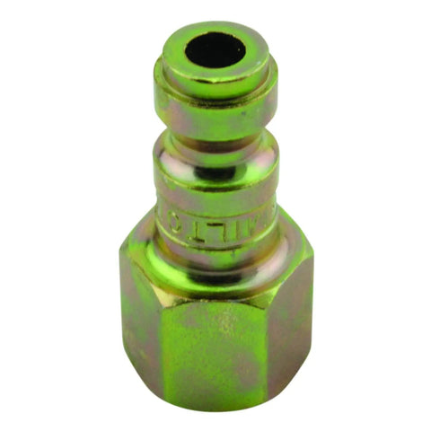 Box Of 250 Built Like A Tank 1/4 Inch FNPT T Style Pneumatic Plugs, case hardened steel fitting for air tools.
