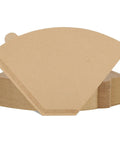 Solid Daily Driver Number Four Cone Coffee Filter Papers stack showing unbleached design for clean brews without grit.