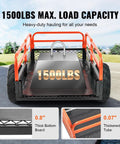 Tow Behind Dump Cart For Lawn And Garden 1500 Pound Capacity 15 Cubic Feet Heavy Duty Yard Garden Trailer Universal View