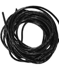 Slick Black Spiral Cable Wrap Tube Ten Meter Cord Manager For PCs And Home Office Setup to keep wires neatly stashed in a coiled design.
