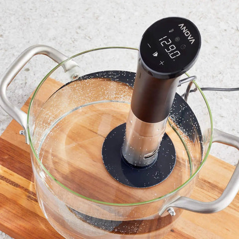 Precision Cooker Base Stand And Anchor Black Small Accessory For Your Precision Cooker Keeps Your Unit Steady In The Pot