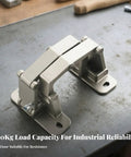 Heavy Duty Conceal Hinge With Articulated Arms And Reinforced Mounting Plates For Stone Doors 250Kg Load Solid As A Rock Hidden Design No Fuss Install Smooth Operation on workbench