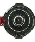 Top view of ST16 Safety Lever Radiator Cap Easy Install OEM Grade Replacement for various Dodge, Chrysler, Jeep, and Ram models
