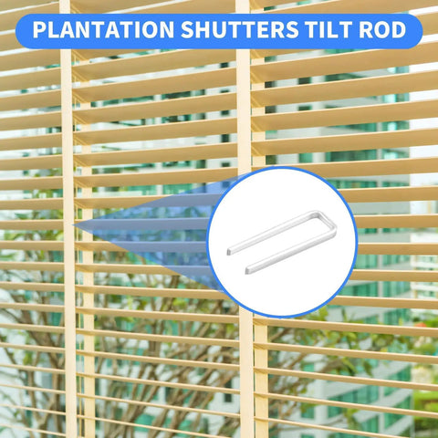Kickass Shutter Repair Kit With Hella Durable Staples For Plantation Window Louvers Replacement Pins 0.6 X 0.2 Inch, tilt rod with plantation shutters.