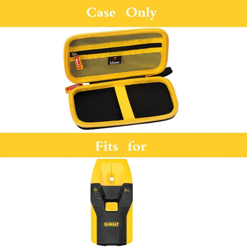 Tough As Nails Hard Shell Protective Case Compatible With DW0100 Stud Finder Built To Take A Beating Waterproof Shockproof EVA Storage Bag Heavy Duty Gear Holder Snug Fit Kickass Protection For Tradesmen And DIY Builders