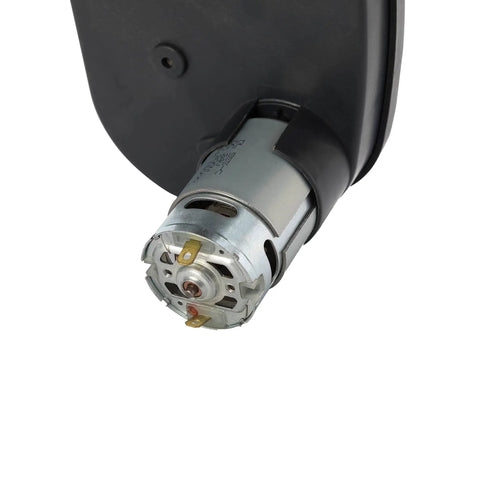 Close-up of 24V Gearbox For Kids Ride On Cars With 30000 RPM High Speed Motor Turbo Power 13mm Shaft Hole 185mm Long