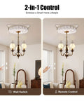 Heavy Duty Electric Chandelier Hoist 330 Lbs Motorized Ceiling Lift showing wall and remote controls in a home setting.