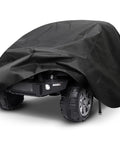 Tough As Nails Kids Ride On Toy Car Cover for Outdoor Use, black Oxford fabric, covering a child's electric car, universal fit 52x28x24 in