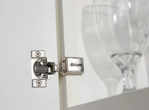 Concealed Soft Close Hinge Kit For Face Frame Cabinets One And Three Eighths Inch Overlay 110 Degree Opening Steel Durable Construction Easy Install Hardware Includes Two Hinges And Screws Ready To Go Cabinet Upgrade