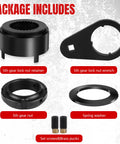 Fifth Gear Lock Nut Retainer Kit With One Half Inch Drive Mainshaft Nut Wrench For Dodge Ram 2500 3500 4WD NV4500 Transmission Compatible Cummins Diesel parts
