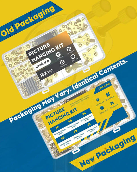 Heavy Duty Picture Hanging Hooks Set Gold Wall Mount Hardware Kit Thick Iron Build Supports Heavy Frames Mirrors Shelves Usa Built Rigged To Last No Sweat Install Killer Strength Holding Power