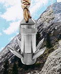 4 Prong Stainless Steel Grappling Hook With Detachable Foldable Design Portable Outdoor Anchor Hook for climbing.