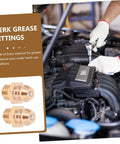 Mechanic using Hydraulic Grease Fittings Kit 25Pcs Set With Straight And Angled Zerk Fittings For Excavator Accessories